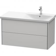 Duravit XS418803939 - Duravit XSquare Vanity Unit Wall-Mounted  Nordic White Satin Matte