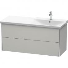 Duravit XS418900707 - Duravit XSquare Vanity Unit Wall-Mounted  Concrete Gray Matte