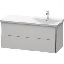 Duravit XS418903939 - Duravit XSquare Vanity Unit Wall-Mounted  Nordic White Satin Matte