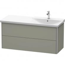 Duravit XS418909292 - Duravit XSquare Vanity Unit Wall-Mounted  Stone Gray Satin Matte