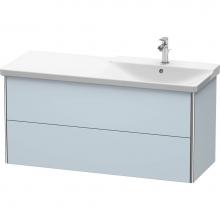 Duravit XS418909797 - Duravit XSquare Vanity Unit Wall-Mounted  Light Blue Satin Matte