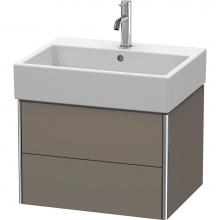 Duravit XS419309090 - Duravit XSquare Vanity Unit Wall-Mounted  Flannel Gray Satin Matte