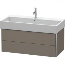 Duravit XS419609090 - Duravit XSquare Vanity Unit Wall-Mounted  Flannel Gray Satin Matte