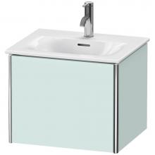 Duravit XS422100909 - Duravit XSquare Vanity Unit Wall-Mounted  Light Blue Matte