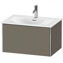 Duravit XS422309090 - Duravit XSquare Vanity Unit Wall-Mounted  Flannel Gray Satin Matte