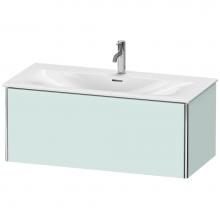 Duravit XS422500909 - Duravit XSquare Vanity Unit Wall-Mounted  Light Blue Matte