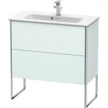 Duravit XS445500909 - Duravit XSquare Floor Standing Vanity Unit  Light Blue Matte