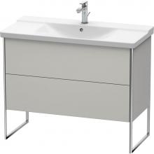 Duravit XS446200707 - Duravit XSquare Floor Standing Vanity Unit  Concrete Gray Matte