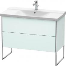 Duravit XS446200909 - Duravit XSquare Floor Standing Vanity Unit  Light Blue Matte