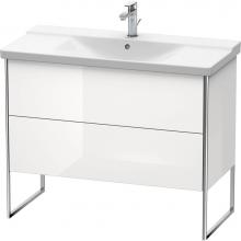 Duravit XS446202222 - Duravit XSquare Floor Standing Vanity Unit  White High Gloss