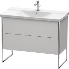 Duravit XS446203939 - Duravit XSquare Floor Standing Vanity Unit  Nordic White Satin Matte