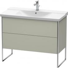 Duravit XS446206060 - Duravit XSquare Floor Standing Vanity Unit  Taupe Satin Matte