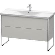 Duravit XS446300707 - Duravit XSquare Floor Standing Vanity Unit  Concrete Gray Matte