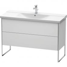 Duravit XS446303636 - Duravit XSquare Floor Standing Vanity Unit  White Satin Matte