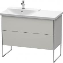 Duravit XS446500707 - Duravit XSquare Floor Standing Vanity Unit  Concrete Gray Matte