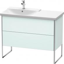 Duravit XS446500909 - Duravit XSquare Floor Standing Vanity Unit  Light Blue Matte