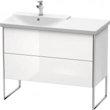 Duravit XS446502222 - Duravit XSquare Floor Standing Vanity Unit  White High Gloss