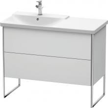 Duravit XS446503636 - Duravit XSquare Floor Standing Vanity Unit  White Satin Matte