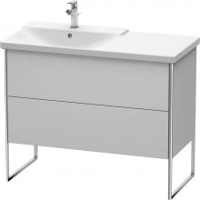 Duravit XS446503939 - Duravit XSquare Floor Standing Vanity Unit  Nordic White Satin Matte