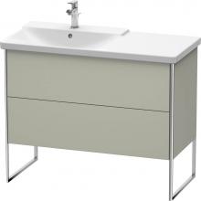 Duravit XS446506060 - Duravit XSquare Floor Standing Vanity Unit  Taupe Satin Matte