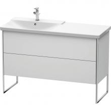 Duravit XS446603636 - Duravit XSquare Floor Standing Vanity Unit  White Satin Matte