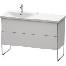 Duravit XS446603939 - Duravit XSquare Floor Standing Vanity Unit  Nordic White Satin Matte