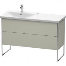 Duravit XS446606060 - Duravit XSquare Floor Standing Vanity Unit  Taupe Satin Matte