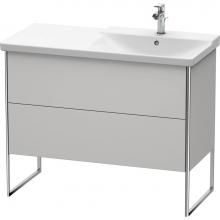 Duravit XS446803939 - Duravit XSquare Floor Standing Vanity Unit  Nordic White Satin Matte