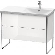 Duravit XS446808585 - Duravit XSquare Floor Standing Vanity Unit  White High Gloss