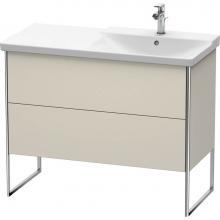 Duravit XS446809191 - Duravit XSquare Floor Standing Vanity Unit  Taupe Matte