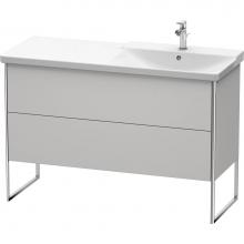 Duravit XS446903939 - Duravit XSquare Floor Standing Vanity Unit  Nordic White Satin Matte