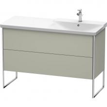 Duravit XS446906060 - Duravit XSquare Floor Standing Vanity Unit  Taupe Satin Matte