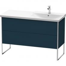 Duravit XS446909898 - Duravit XSquare Floor Standing Vanity Unit  Night Blue Satin Matte