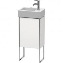 Duravit XS4479L8585 - Duravit XSquare One Door Floorstanding Vanity Unit White