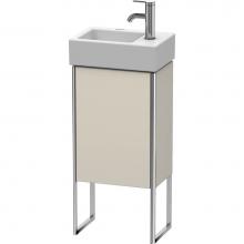 Duravit XS4479L9191 - Duravit XSquare One Door Floorstanding Vanity Unit Taupe