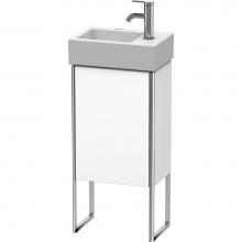 Duravit XS4479R1818 - Duravit XSquare One Door Floorstanding Vanity Unit White