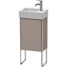 Duravit XS4479R4343 - Duravit XSquare One Door Floorstanding Vanity Unit Basalt