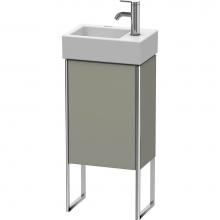 Duravit XS4479R9292 - Duravit XSquare One Door Floorstanding Vanity Unit Stone Gray