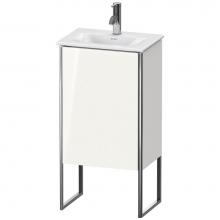 Duravit XS4520L2222 - Duravit XSquare One Door Floorstanding Vanity Unit White