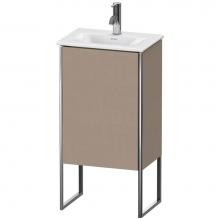 Duravit XS4520L7575 - Duravit XSquare One Door Floorstanding Vanity Unit Linen