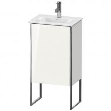 Duravit XS4520L8585 - Duravit XSquare One Door Floorstanding Vanity Unit White