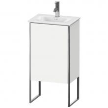 Duravit XS4520R1818 - Duravit XSquare One Door Floorstanding Vanity Unit White