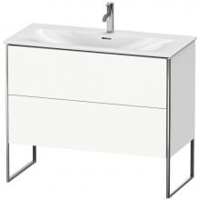 Duravit XS452503636 - Duravit XSquare Two Drawer Floorstanding Vanity Unit White