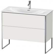 Duravit XS452503939 - Duravit XSquare Two Drawer Floorstanding Vanity Unit Nordic White