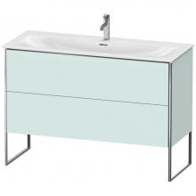 Duravit XS452600909 - Duravit XSquare Floor Standing Vanity Unit  Light Blue Matte