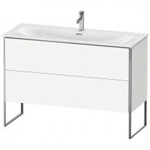 Duravit XS452603636 - Duravit XSquare Two Drawer Floorstanding Vanity Unit White