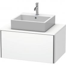 Duravit XS490001818 - Duravit XSquare One Drawer Vanity Unit For Console White