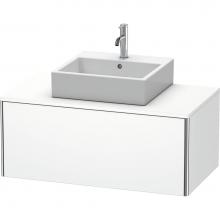 Duravit XS490101818 - Duravit XSquare One Drawer Vanity Unit For Console White