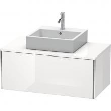 Duravit XS490102222 - Duravit XSquare One Drawer Vanity Unit For Console White