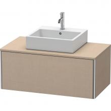 Duravit XS490107575 - Duravit XSquare One Drawer Vanity Unit For Console Linen